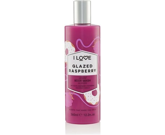 I Love, Signature Collection, Paraben-Free, Cleansing, Glazed Raspberry, Body Wash, 360 ml Гели для душа для тела