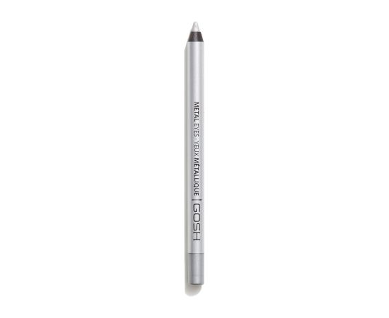 Gosh, Metal Eyes, Gel Pencil Eyeliner, 004, Silverstone, 1.2 g Kосметические средства