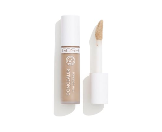 Gosh, Gosh, High Coverage, Liquid Concealer, 002, Ivory, 6 ml Dekoratīvā kosmētika