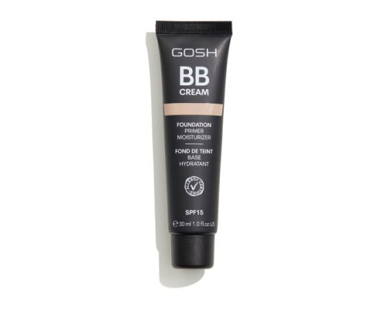 Gosh, Gosh, BB Cream, 02, Beige, SPF 15, 30 ml Sejas kopšana