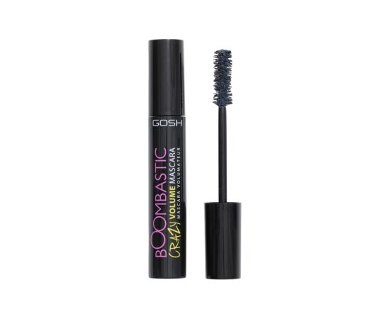 Gosh, Boombastic Crazy, Volumizing, Mascara, 004, Classic Grey, 13 ml Dekoratīvā kosmētika