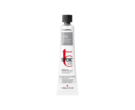 Goldwell, TopChic Zero, Ammonia Free, Permanent Hair Dye, 10N Extra Light Natural Blonde, 60 ml Matu kopšana