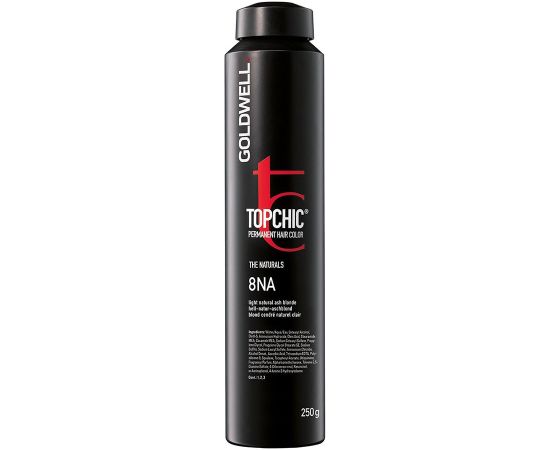 Goldwell, TopChic, Permanent Hair Dye, 8NA Light Natural Ash Blonde, 250 ml Matu kopšana