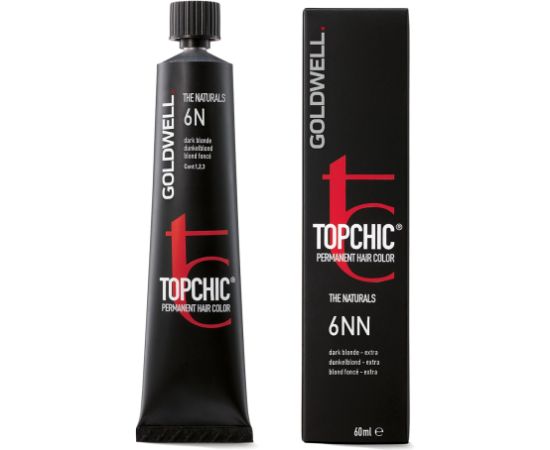 Goldwell, TopChic, Permanent Hair Dye, 6N Dark Blonde, 60 ml Matu kopšana