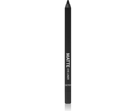 Gosh, Eyeliner Pencil, Pure vegan, Eyeliner, Matte, Liquid Eyeliner, 002, Matt Black, 1.2 g Kосметические средства