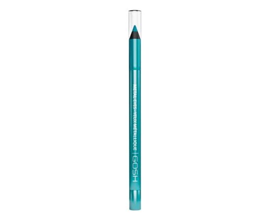 Gosh, Metal Eyes, Gel Pencil Eyeliner, 005, Turquoise, 1.2 g Kосметические средства