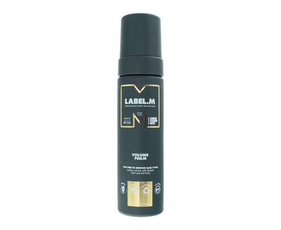 Label.M, Volume, Hair Styling Mousse, Volume & Condition, Flexible Hold, 200 ml Matu kopšana