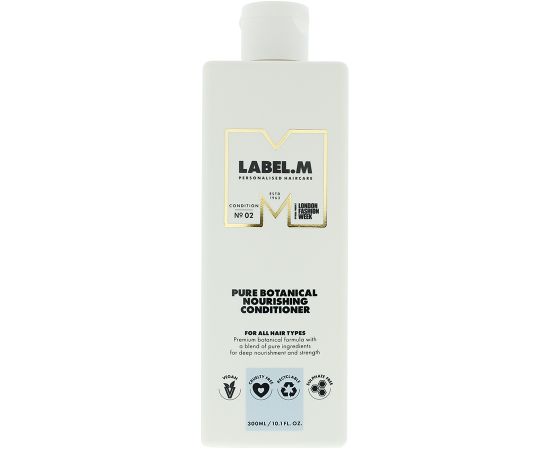 Label.M, Pure Botanical, Hair Conditioner, Nourishing, 300 ml Matu kopšana