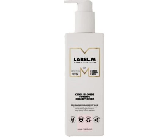 Label.M, Cool Blonde, Hair Colour Conditioner, 300 ml Matu kopšana