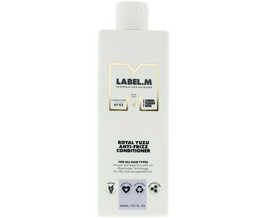 Label.M, Royal Yuzu, Hair Conditioner, Anti-Frizz, 300 ml Matu kopšana