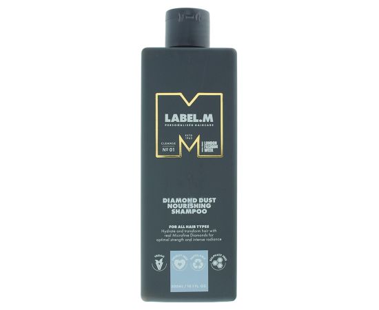 Label.M, Diamond Dust, Hair Shampoo, Nourishing, 300 ml Šampūni
