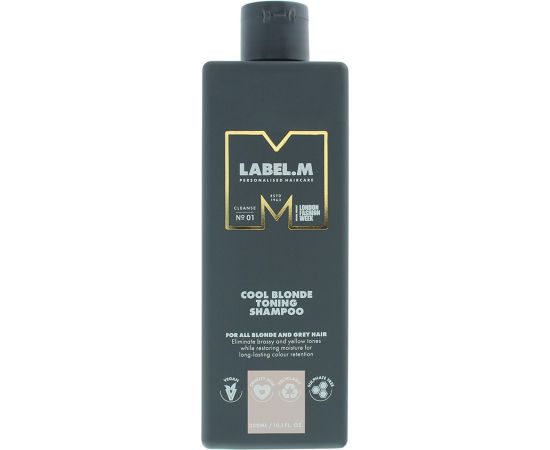 Label.M, Cool Blonde, Hair Shampoo, For Neutralisation Of Yellow Tones, 300 ml Šampūni