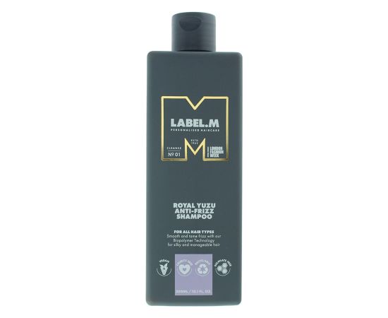Label.M, Royal Yuzu, Hair Shampoo, Anti-Frizz, 300 ml Šampūni