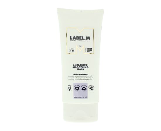 Label.M, Anti-Frizz, Hair Treatment Cream Mask, Smoothing, 200 ml Matu kopšana