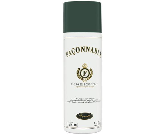 Faconnable, Classique, Anti-Perspirant, Deodorant Spray, For Men, 250 ml Dezodoranti