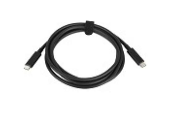 Lenovo 4X90Q59480  USB-C to USB-C Black, Cable, 2 m