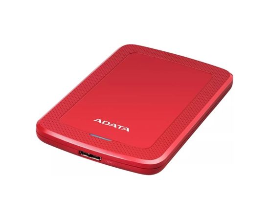 ADATA External Hard Drive HV300 1000 GB, 2.5 ", USB 3.1, Red