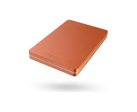 Toshiba Canvio Alu 500 GB, 2.5 ", USB 3.0, Red