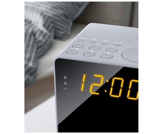 Muse M-187CLG Dual Alarm Clock Radio