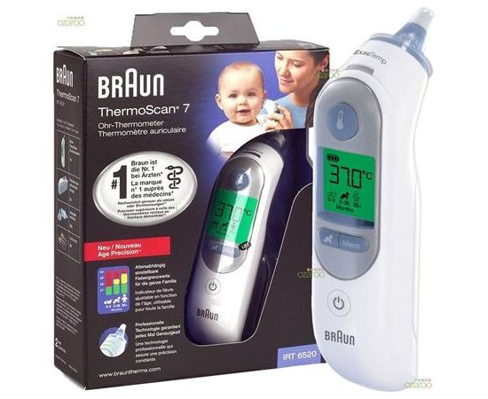 Braun IRT 6520 Bezkontakta digitālais termometrs