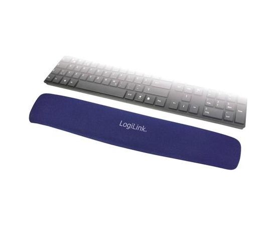 Logilink ID0045 Gel keyboard pad, Blue