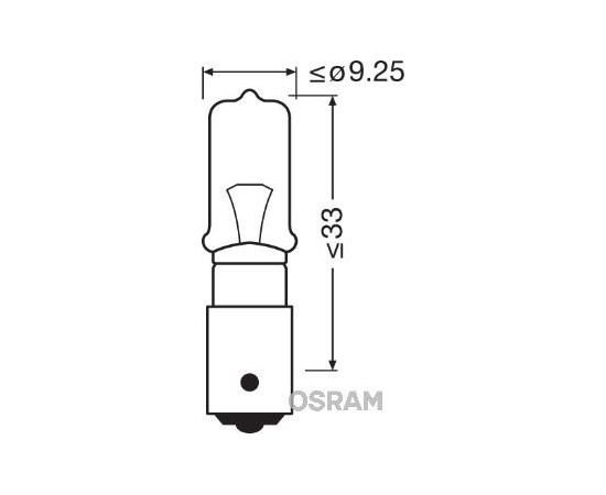 Osram Pagrieziena rādītāja spuldze 64138