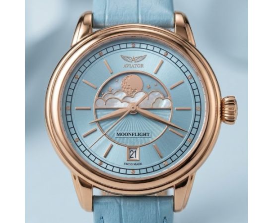 AVIATOR Douglas Moonflight V.1.33.2.360.4 Наручные часы