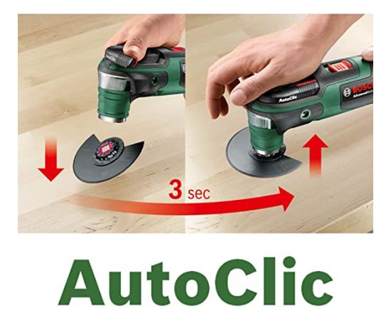 Bosch Cordless multifunction tool AdvancedMulti 18 solo, 18V (green/black, without battery and charger) Jaunumi -Dārzam