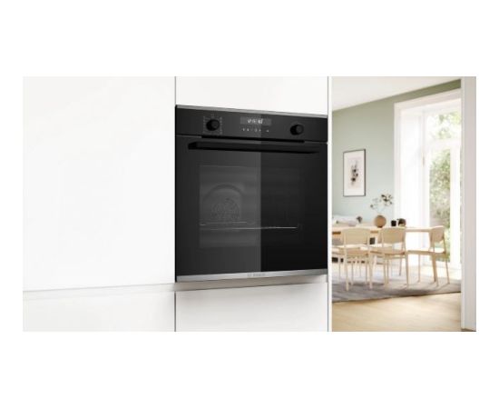 BOSCH HBG278EB3 built-in oven, 60 x 60 cm, black, AirFry function, 3D hot air Крупная бытовая техника