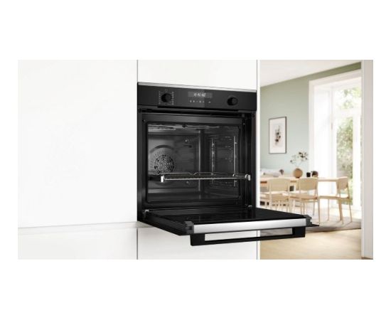 BOSCH HBG278EB3 built-in oven, 60 x 60 cm, black, AirFry function, 3D hot air Крупная бытовая техника