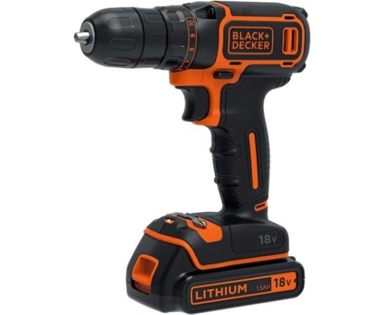 Black & Decker BDCDC18-QW drill 650 RPM Black, Orange Новинки Для дома и сада 