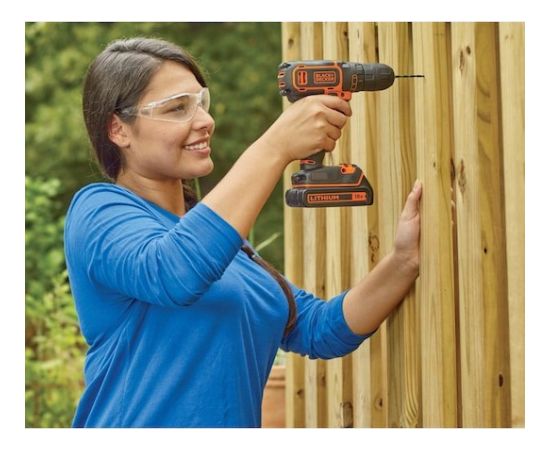 Black & Decker BDCDC18-QW drill 650 RPM Black, Orange Новинки Для дома и сада 