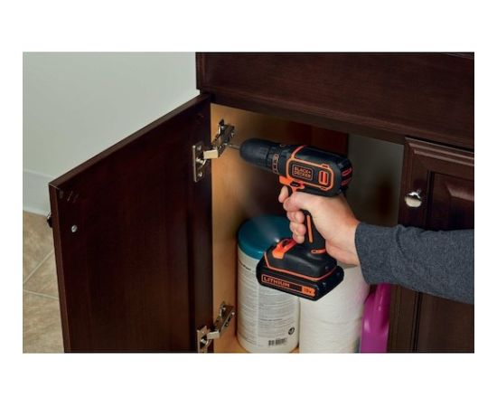 Black & Decker BDCDC18-QW drill 650 RPM Black, Orange Новинки Для дома и сада 