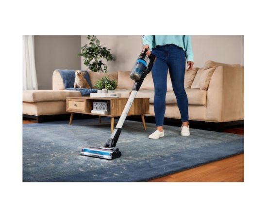 Black & Decker BHFEB520D1-QW stick vacuum/electric broom Battery Dry Cyclonic Bagless Black, Silver, Transparent 2 Ah Putekļu sūcēji