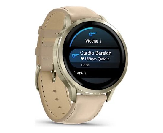 Garmin Venu 4 3.05 cm (1.2") AMOLED 41 mm Digital 390 x 390 pixels Touchscreen Gold Wi-Fi GPS (satellite) Новинки смартфонов и телефонов