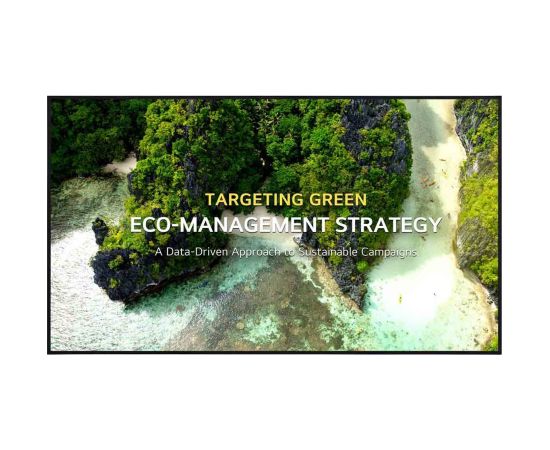 LG 50UL3Q-E Signage Display Digital signage flat panel 127 cm (50") LED Wi-Fi 350 cd/m² 4K Ultra HD Black WebOS 16/7 Телевизоры