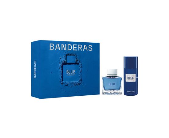 Antonio Banderas Blue Seduction for Men Dárková sada EDT 100 ml a deospray 150 ml 100ml Dāvanu komplekti