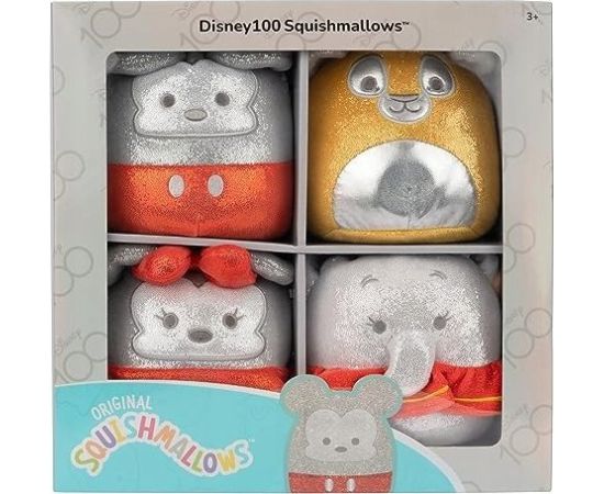 Jazwares Squishmallows - 13 cm Disney 100 4-pack (230233) /Stuffed Animals and Plush To Мягкие игрушки