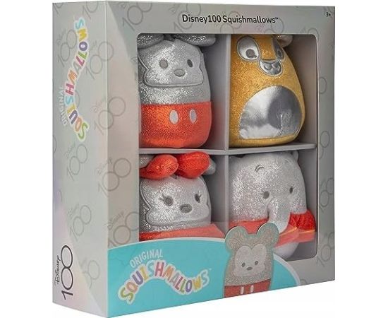 Jazwares Squishmallows - 13 cm Disney 100 4-pack (230233) /Stuffed Animals and Plush To Мягкие игрушки
