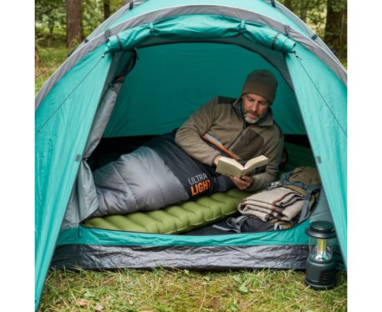 NC4402 ZAĻAIS PAKLĀJIS AR IEBŪVĒTU SŪKNI – NILS CAMP гамаки