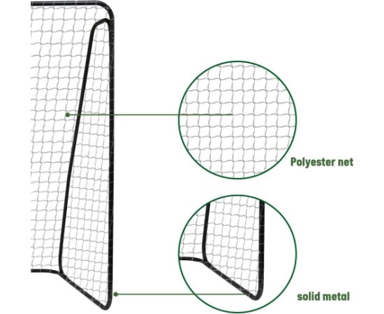 FUTBOLA VĀRTI AR TĪklu 300x205x120cm UMBRO Для футбола