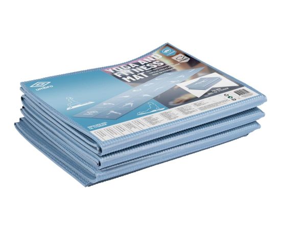 SALOKAMAIS JOGAS PAKLĀJS 5 MM 173x61 BLUE UMBRO Vingrošanas paklājiņi