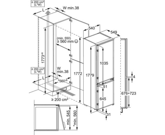 Electrolux LNA6LE18S Jaunumi Sadz. tehnika