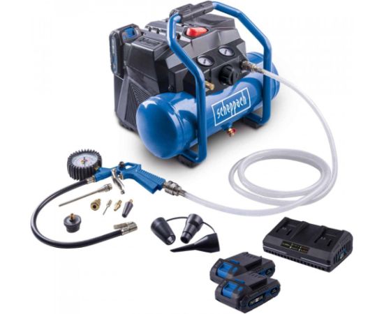 Akumulatora kompresors C-ACT160/6-X Set 2.5, Scheppach Kompresori