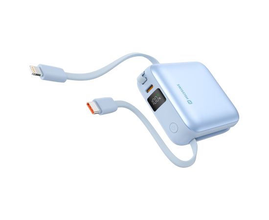 Swissten SPACE Power Bank Universāla Ārējas Uzlādes Baterija USB-C / Lightning / 10000 mAh Zila Power Banks