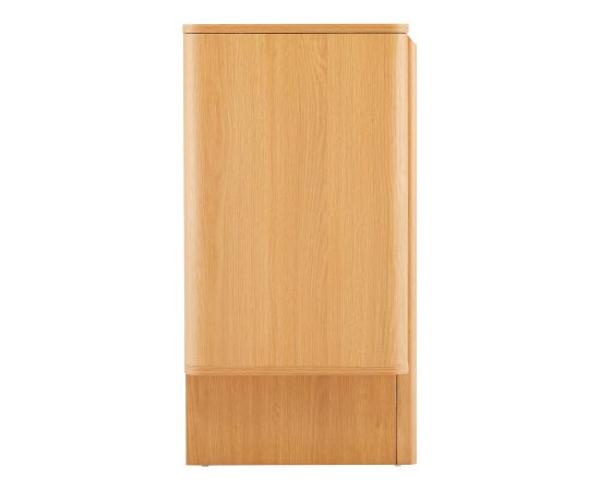 Sideboard MORBEN 90x42xH80cm, melamine with oak decor Новинки Для дома и сада 