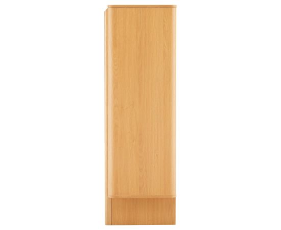 Highboard MORBEN 100x42xH130cm, melamine with oak decor Jaunumi -Dārzam