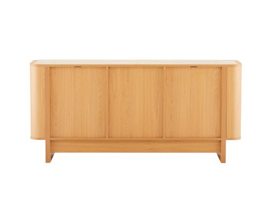 Sideboard MORBEN 160x42xH75cm, melamine with oak decor Новинки Для дома и сада 