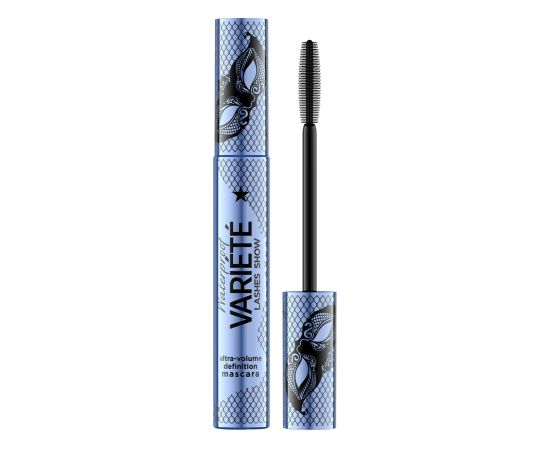 Eveline Cosmetics, Variete, Waterproof, Volume, Mascara, Intense Black, 10 ml Dekoratīvā kosmētika
