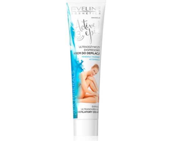 Eveline Cosmetics, Active Epil, Hair Removal Cream, All Skin Types, For Legs & Arms, 125 ml Ķermeņa kosmētika